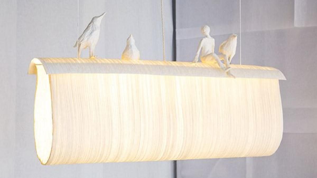 Фантастичні лампи з пап'є-маше від французької пари дизайнерів 