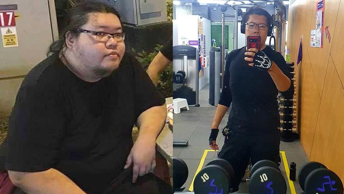 Працюючи кур'єром, хлопець скинув 126 кілограмів: історія перетворення