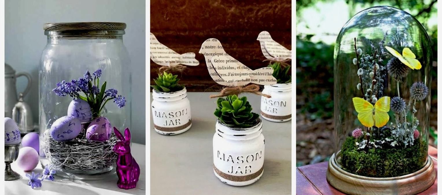 Оригинальные декоративные композиции в банках Оригинальные декоративные композиции в банках
