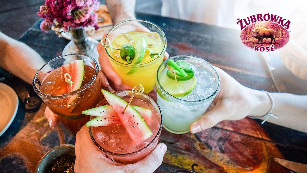 Вкусные коктейли с Zubrowka Rose, которые можно быстро и легко приготовить дома – часть 3