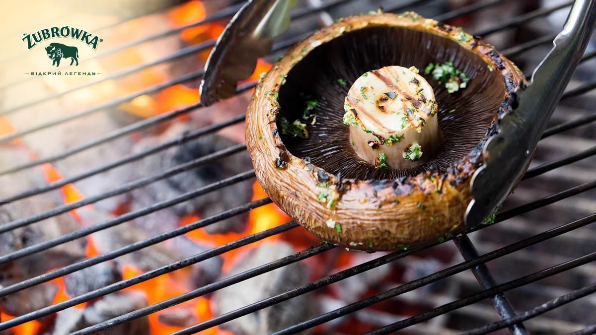 Шампиньоны на гриле Шампиньоны на гриле