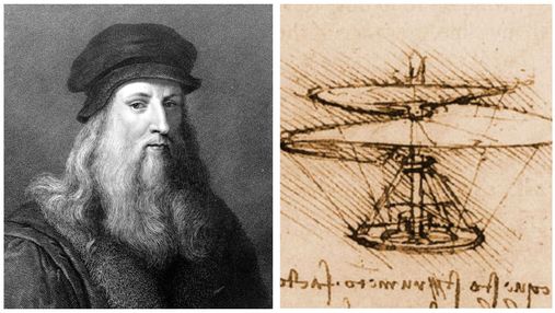 10 геніальних винаходів Леонардо да Вінчі, які випередили свій час