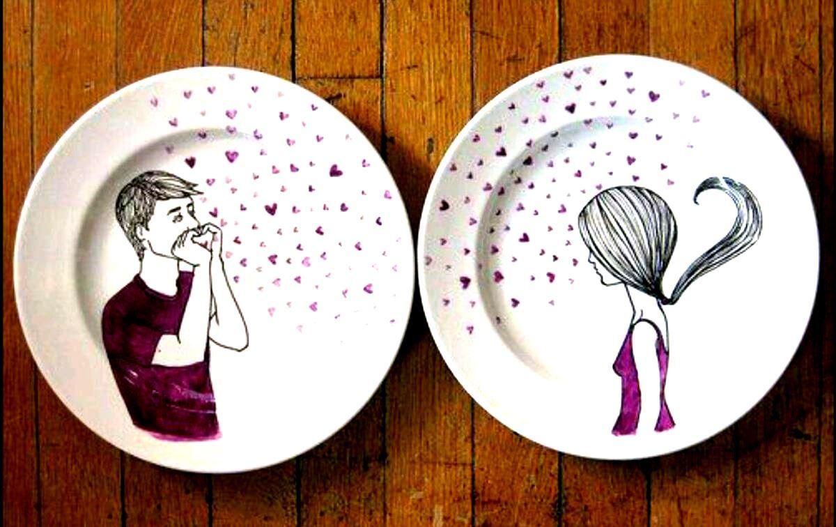 Прості способи прикрасити старий посуд Прості способи прикрасити старий посуд