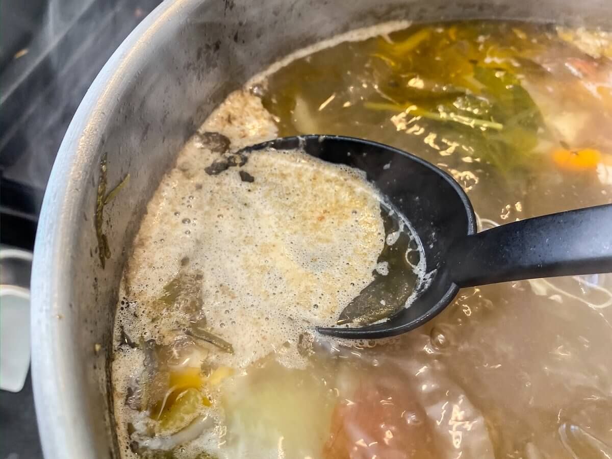 Нужно ли снимать пену Нужно ли снимать пену