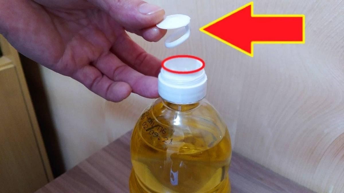 Для чего нам колечко на бутылке масла: ответ может удивить - Идеи Для чего нам колечко на бутылке масла: ответ может удивить - Идеи