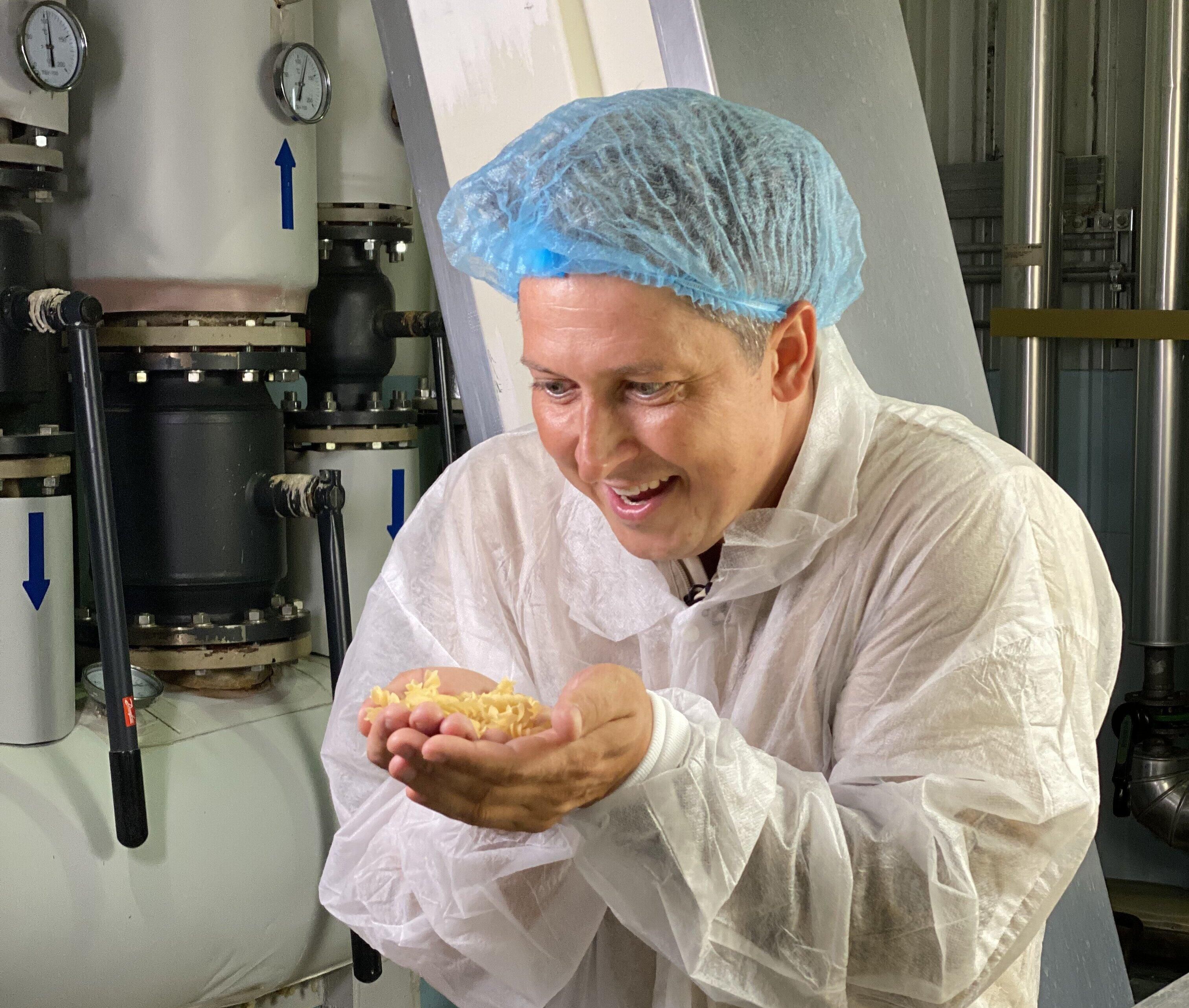 Олександр Педан довів, що макарони з м'яких сортів пшениці не гірші, ніж з твердих Олександр Педан довів, що макарони з м'яких сортів пшениці не гірші, ніж з твердих