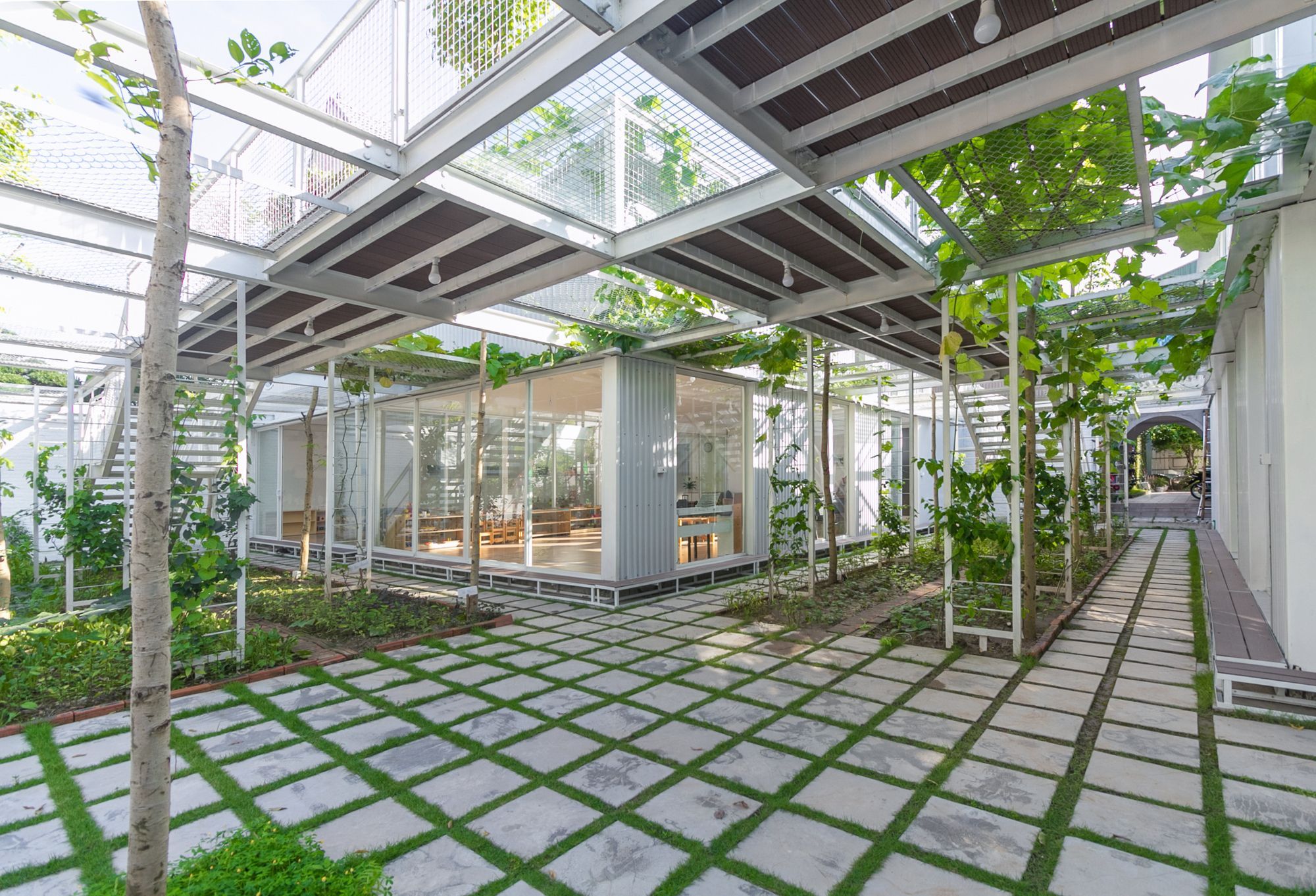 Навчання серед рослин: у В’єтнамі створили дитсадок-оранжерею - Ідеї Навчання серед рослин: у В’єтнамі створили дитсадок-оранжерею - Ідеї