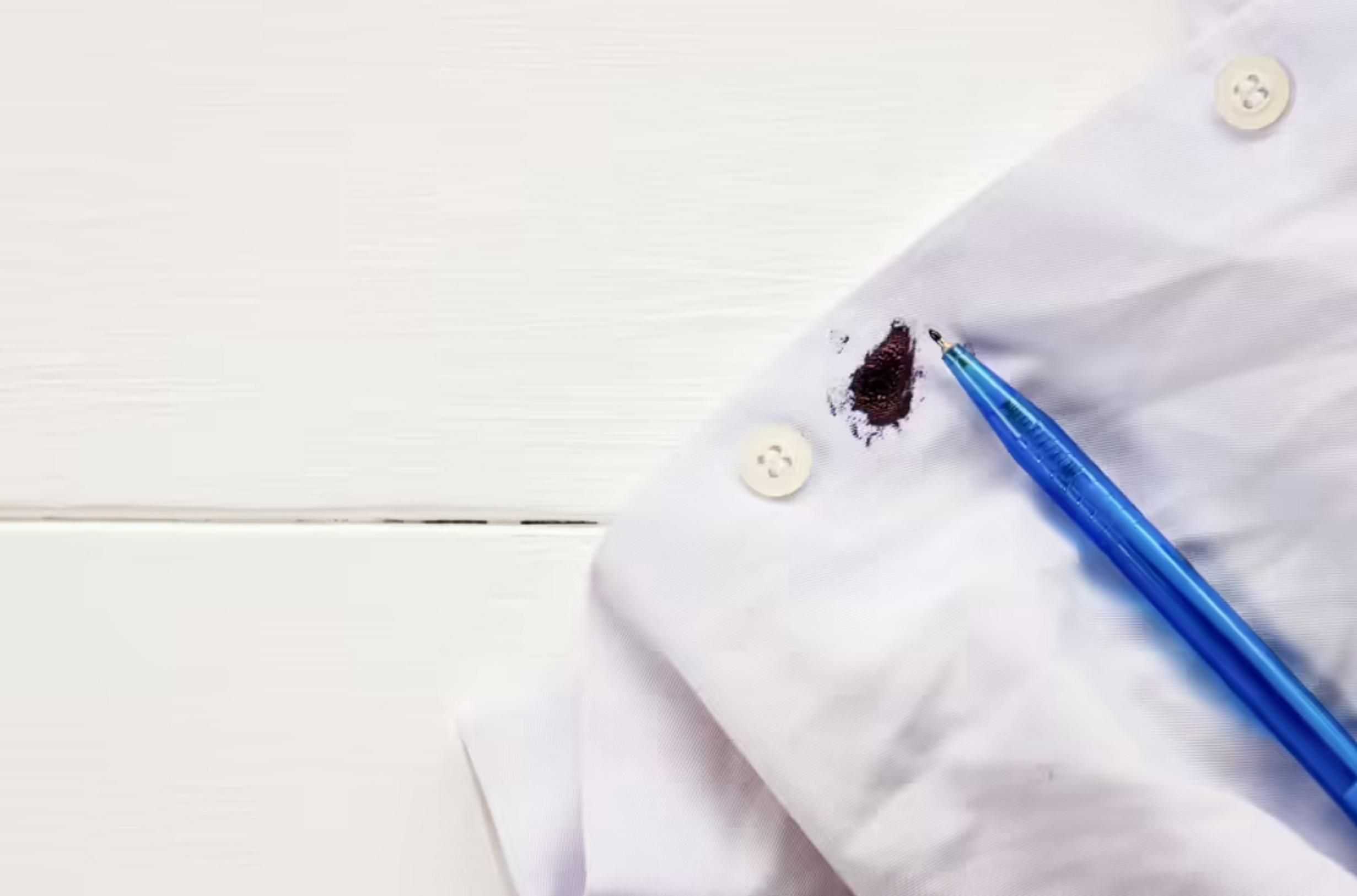 Как легко отстирать чернила с ткани с помощью 3 средств Как легко отстирать чернила с ткани с помощью 3 средств