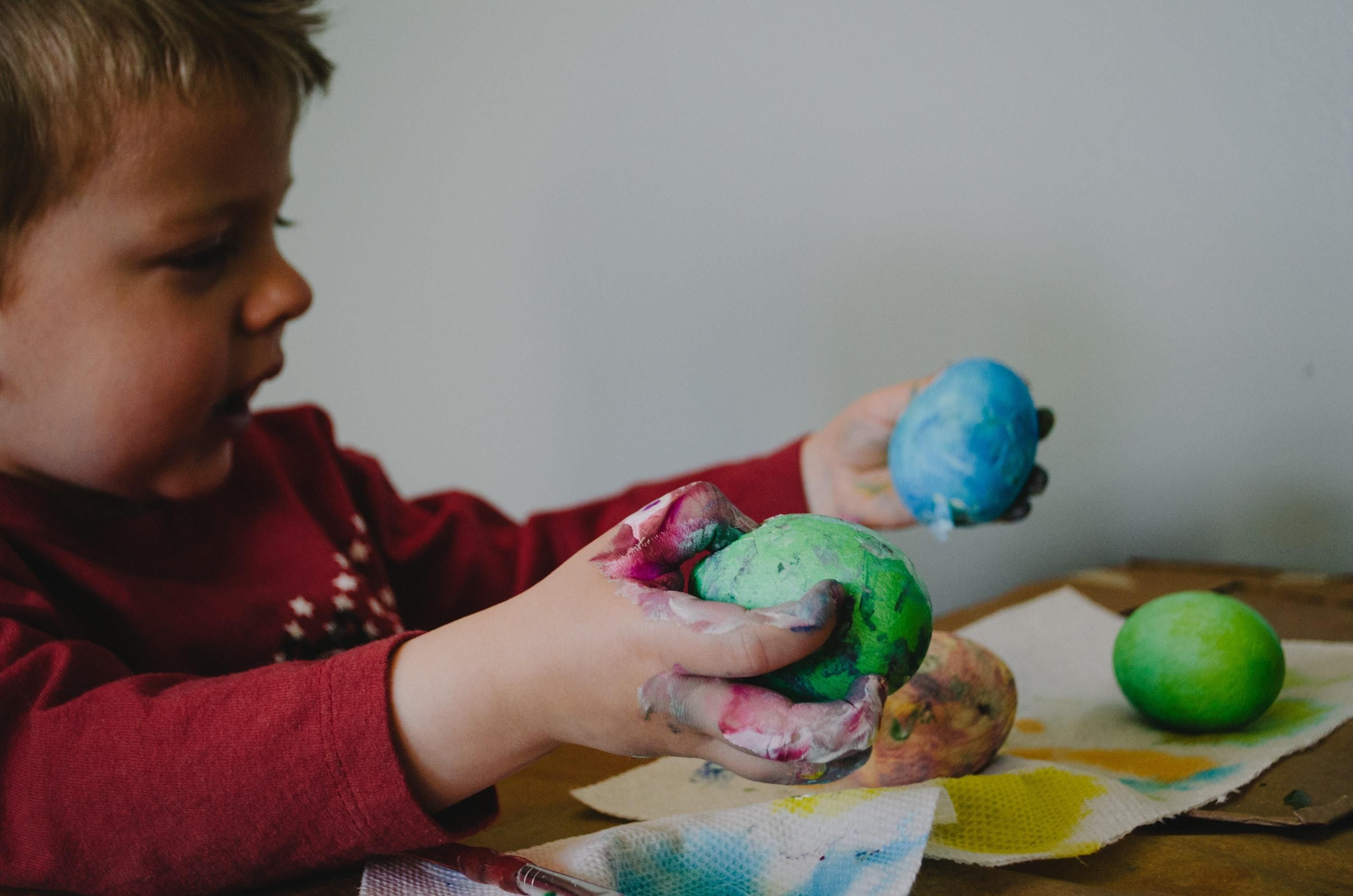 Создаем вместе с детьми: как сделать разноцветный экологический пластилин дома - Идеи