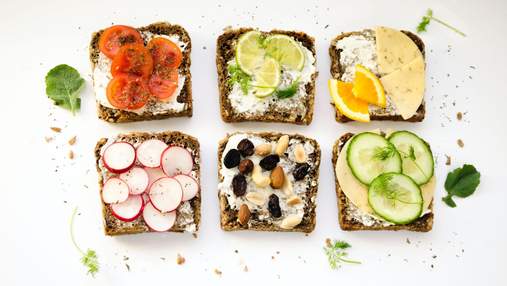 20 бутербродів з 3 інгредієнтів: смачні ідеї для швидких сніданків