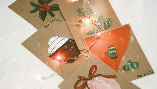 Створюємо з дітками цікаві листівки: як оригінально привітати друга на новорічні свята